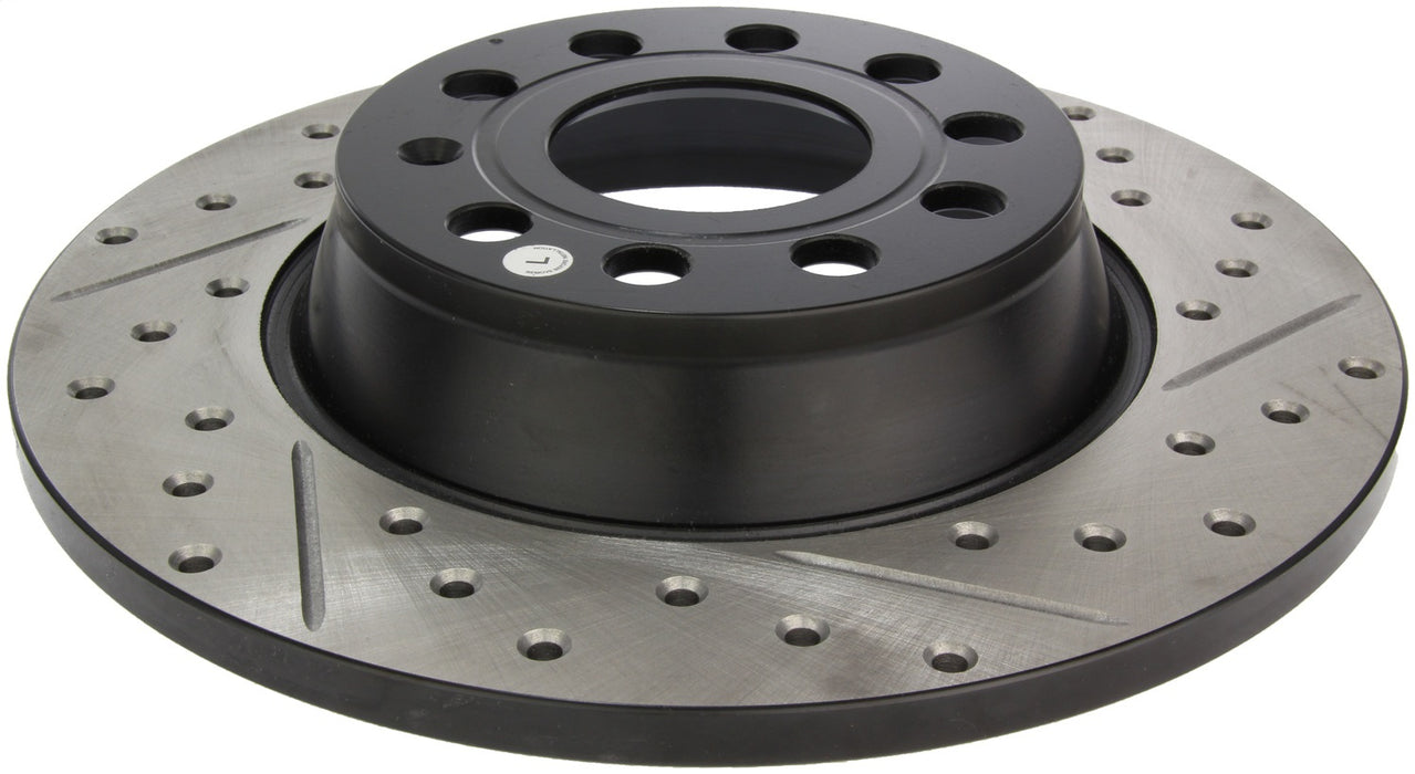 StopTech 127.33129L StopTech Sport Drilled/Slotted Brake Rotor; Rear Left - Truck Part Superstore