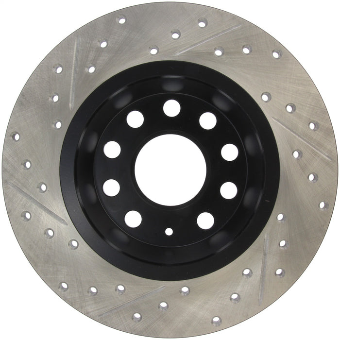 StopTech 127.33129L StopTech Sport Drilled/Slotted Brake Rotor; Rear Left - Truck Part Superstore