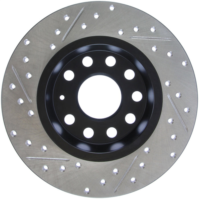 StopTech 127.33131L StopTech Sport Drilled/Slotted Brake Rotor; Rear Left - Truck Part Superstore