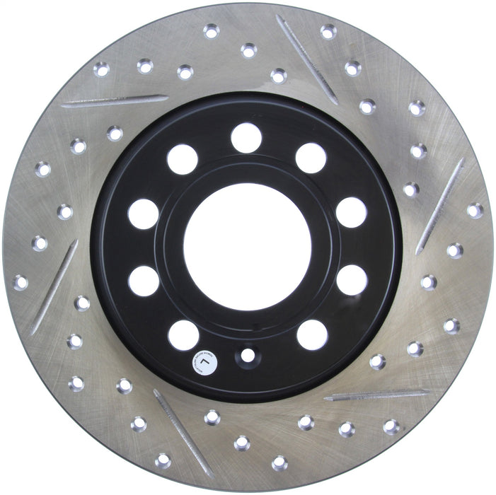 StopTech 127.33131L StopTech Sport Drilled/Slotted Brake Rotor; Rear Left - Truck Part Superstore