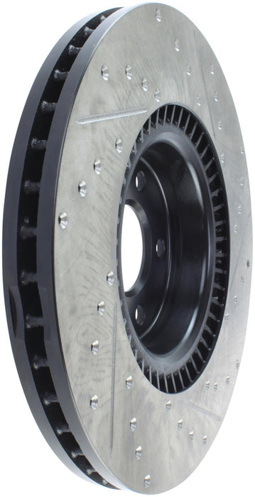 StopTech 127.33134R StopTech Sport Drilled/Slotted Brake Rotor; Front Right - Truck Part Superstore