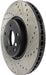 StopTech 127.33136L StopTech Sport Drilled/Slotted Brake Rotor; Front Left - Truck Part Superstore