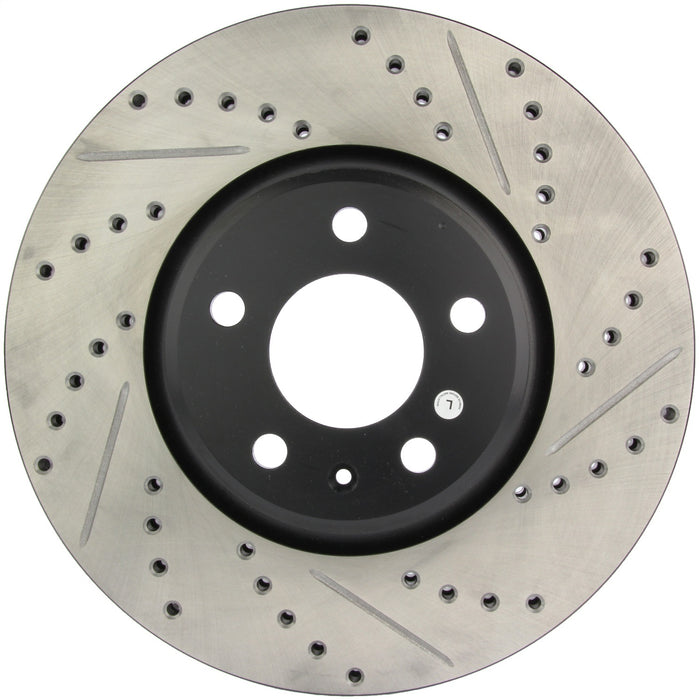 StopTech 127.33136L StopTech Sport Drilled/Slotted Brake Rotor; Front Left - Truck Part Superstore