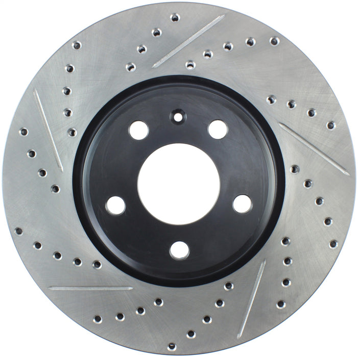 StopTech 127.33136R StopTech Sport Drilled/Slotted Brake Rotor; Front Right - Truck Part Superstore
