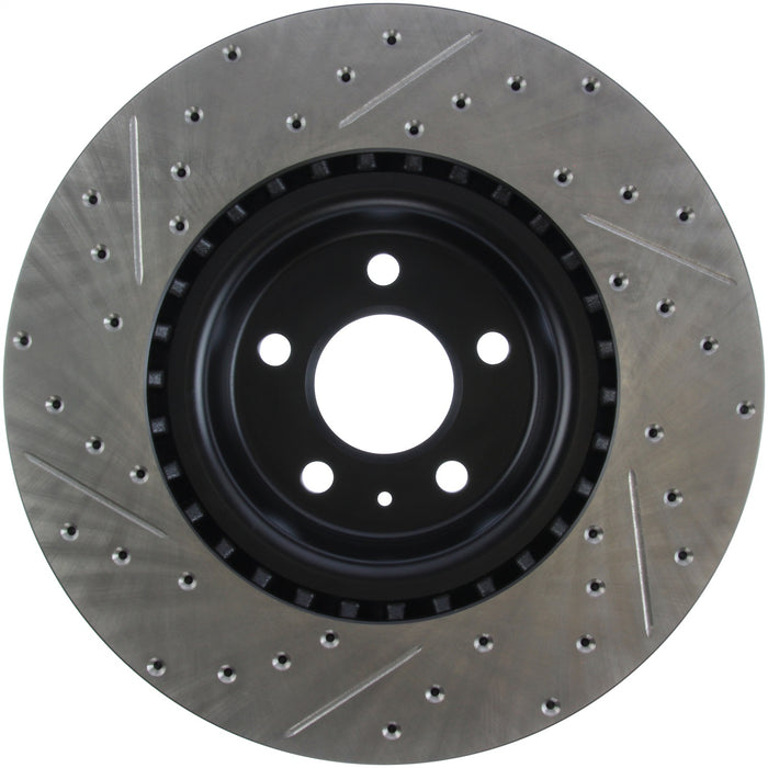StopTech 127.33138L StopTech Sport Drilled/Slotted Brake Rotor; Front Left - Truck Part Superstore