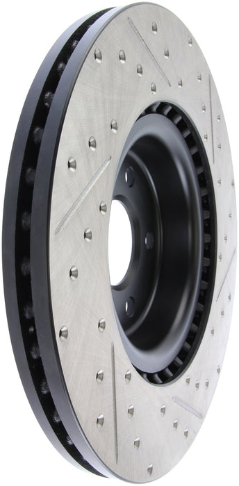 StopTech 127.33138R StopTech Sport Drilled/Slotted Brake Rotor; Front Right - Truck Part Superstore