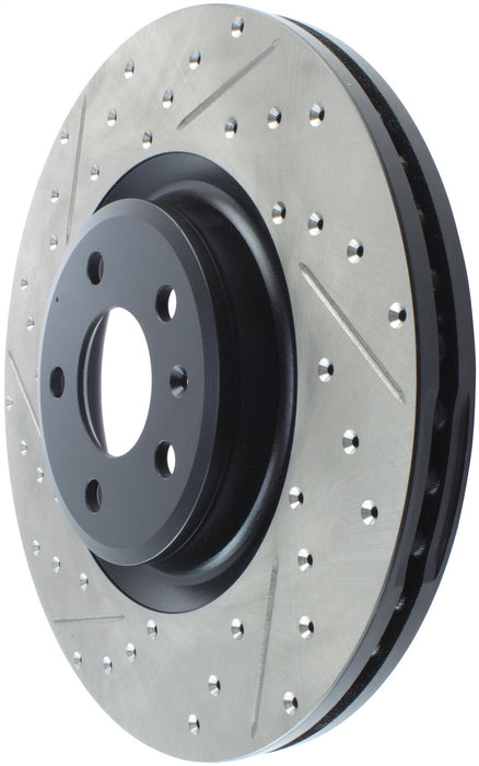 StopTech 127.33138R StopTech Sport Drilled/Slotted Brake Rotor; Front Right - Truck Part Superstore