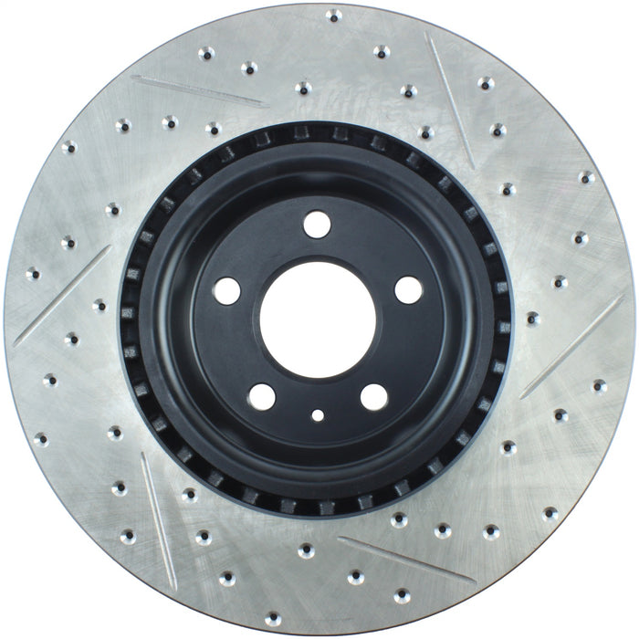 StopTech 127.33138R StopTech Sport Drilled/Slotted Brake Rotor; Front Right - Truck Part Superstore