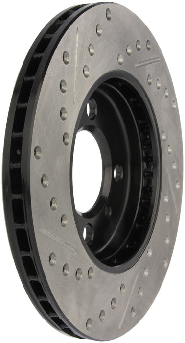 StopTech 127.34018L StopTech Sport Drilled/Slotted Brake Rotor; Front Left - Truck Part Superstore