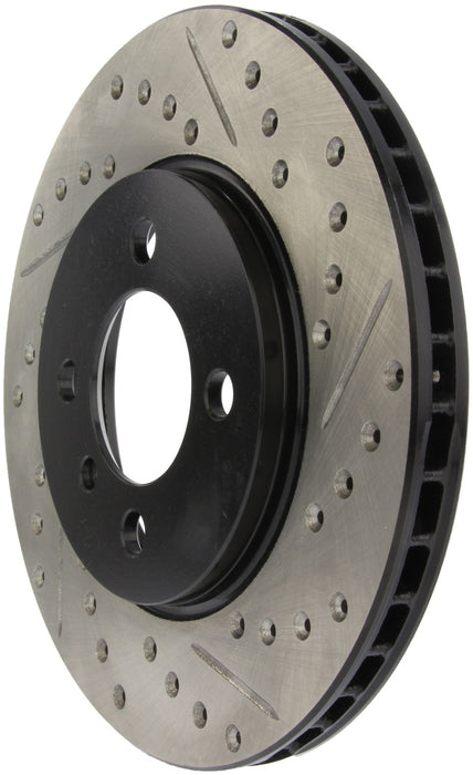 StopTech 127.34018L StopTech Sport Drilled/Slotted Brake Rotor; Front Left - Truck Part Superstore