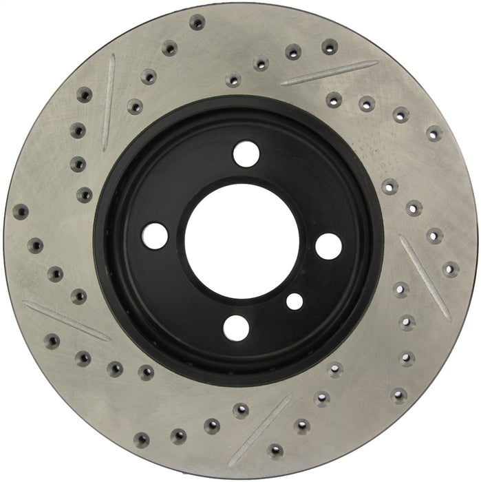 StopTech 127.34018L StopTech Sport Drilled/Slotted Brake Rotor; Front Left - Truck Part Superstore