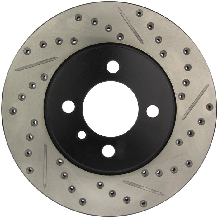 StopTech 127.34018L StopTech Sport Drilled/Slotted Brake Rotor; Front Left - Truck Part Superstore