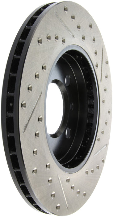 StopTech 127.34018R StopTech Sport Drilled/Slotted Brake Rotor; Front Right - Truck Part Superstore