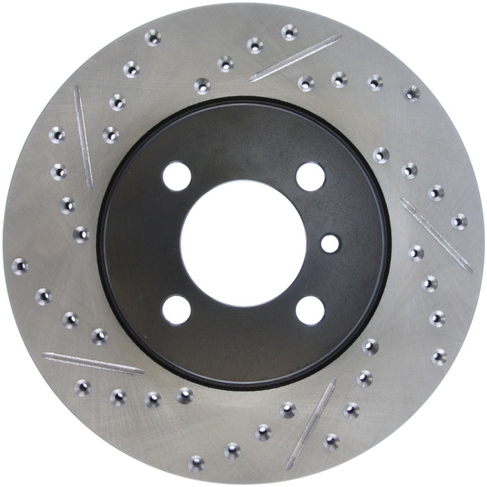 StopTech 127.34018R StopTech Sport Drilled/Slotted Brake Rotor; Front Right - Truck Part Superstore
