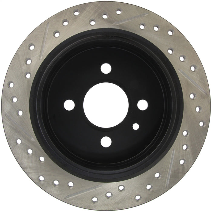 StopTech 127.34019L StopTech Sport Drilled/Slotted Brake Rotor; Rear Left - Truck Part Superstore