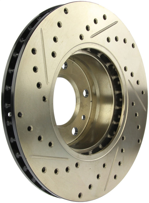 StopTech 127.34021L StopTech Sport Drilled/Slotted Brake Rotor; Front Left - Truck Part Superstore