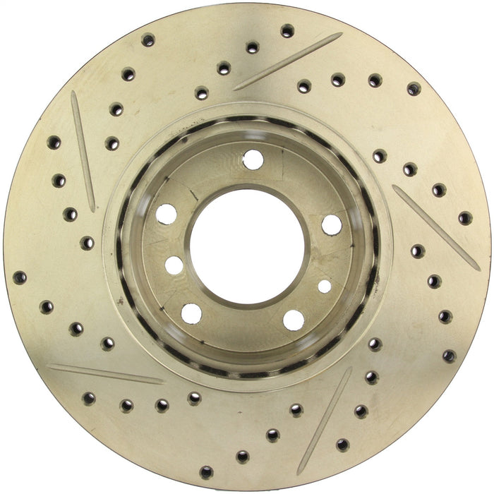 StopTech 127.34021L StopTech Sport Drilled/Slotted Brake Rotor; Front Left - Truck Part Superstore