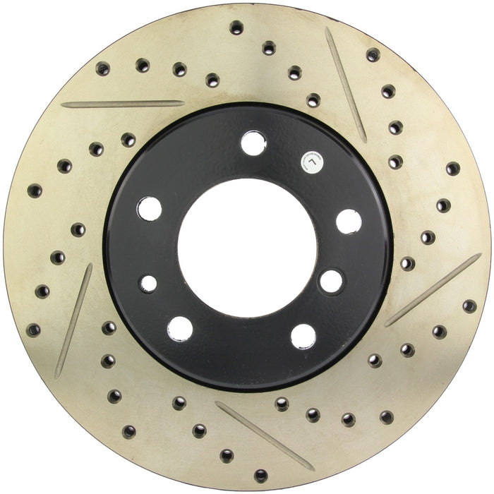 StopTech 127.34021L StopTech Sport Drilled/Slotted Brake Rotor; Front Left - Truck Part Superstore