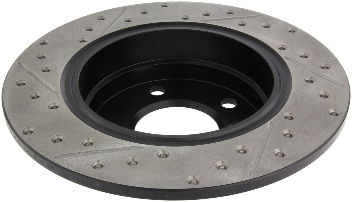 StopTech 127.34030L StopTech Sport Drilled/Slotted Brake Rotor; Rear Left - Truck Part Superstore