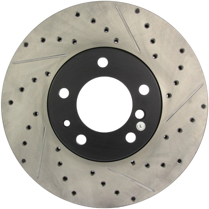 StopTech 127.34031L StopTech Sport Drilled/Slotted Brake Rotor; Front Left - Truck Part Superstore