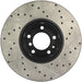 StopTech 127.34031R StopTech Sport Drilled/Slotted Brake Rotor; Front Right - Truck Part Superstore