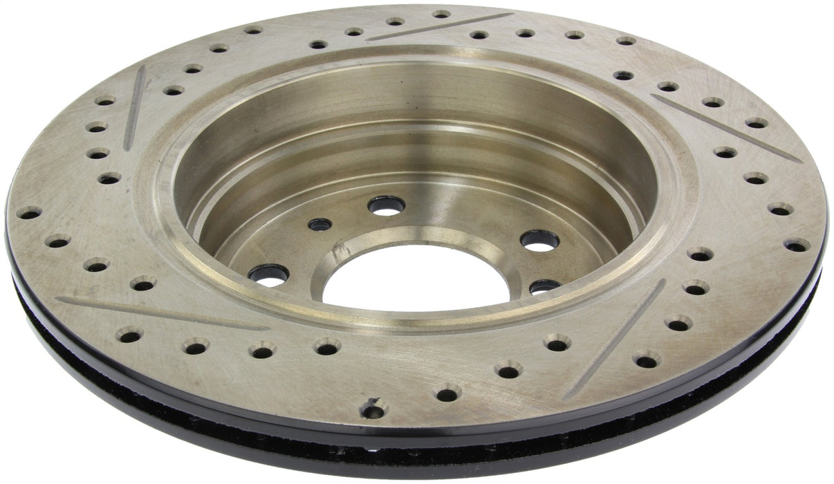 StopTech 127.34034L StopTech Sport Drilled/Slotted Brake Rotor; Rear Left - Truck Part Superstore
