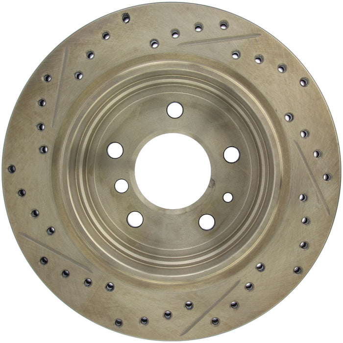 StopTech 127.34034L StopTech Sport Drilled/Slotted Brake Rotor; Rear Left - Truck Part Superstore