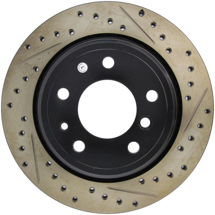 StopTech 127.34034L StopTech Sport Drilled/Slotted Brake Rotor; Rear Left - Truck Part Superstore