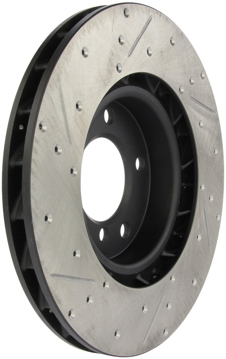 StopTech 127.34038L StopTech Sport Drilled/Slotted Brake Rotor; Front Left - Truck Part Superstore