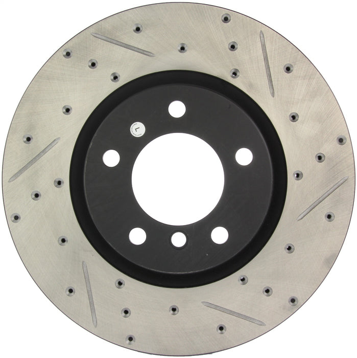 StopTech 127.34038L StopTech Sport Drilled/Slotted Brake Rotor; Front Left - Truck Part Superstore
