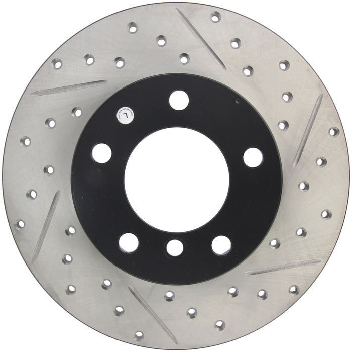 StopTech 127.34040L StopTech Sport Drilled/Slotted Brake Rotor; Front Left - Truck Part Superstore