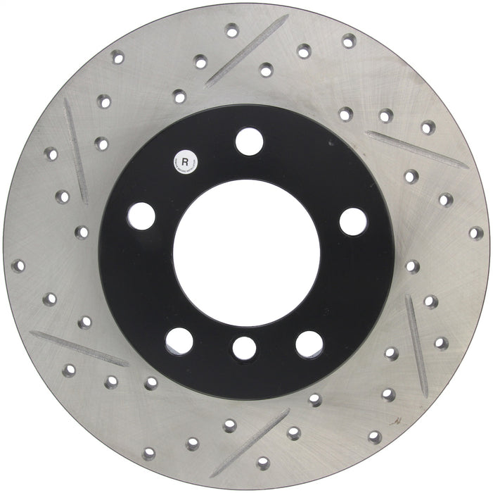 StopTech 127.34040R StopTech Sport Drilled/Slotted Brake Rotor; Front Right - Truck Part Superstore