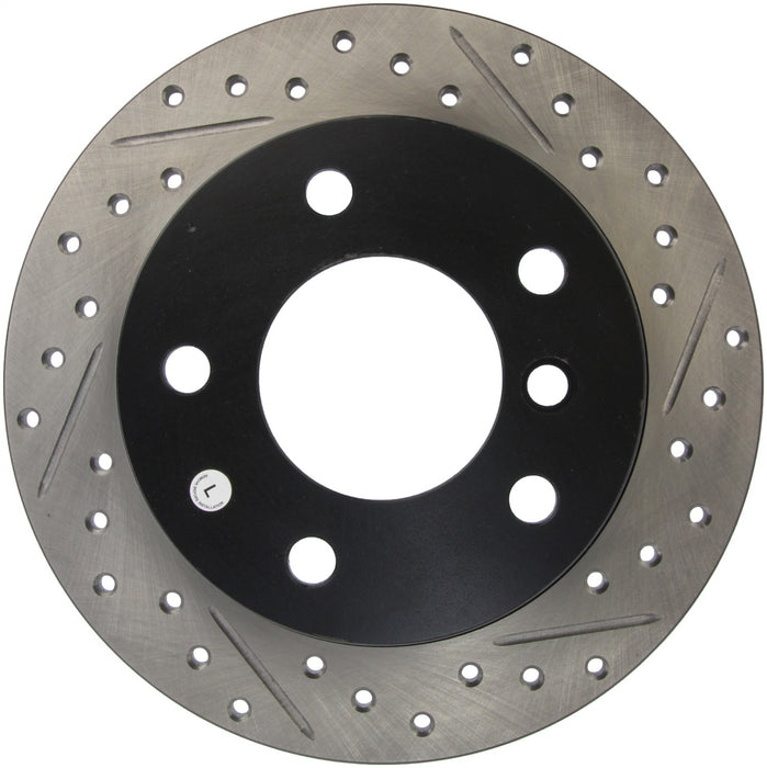 StopTech 127.34041L StopTech Sport Drilled/Slotted Brake Rotor; Rear Left - Truck Part Superstore