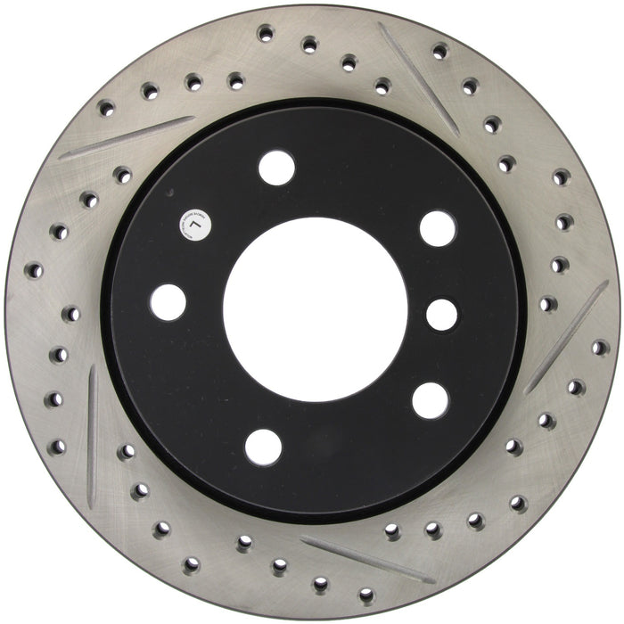 StopTech 127.34044L StopTech Sport Drilled/Slotted Brake Rotor; Rear Left - Truck Part Superstore