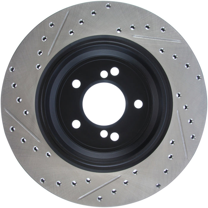 StopTech 127.34054L StopTech Sport Drilled/Slotted Brake Rotor; Rear Left - Truck Part Superstore