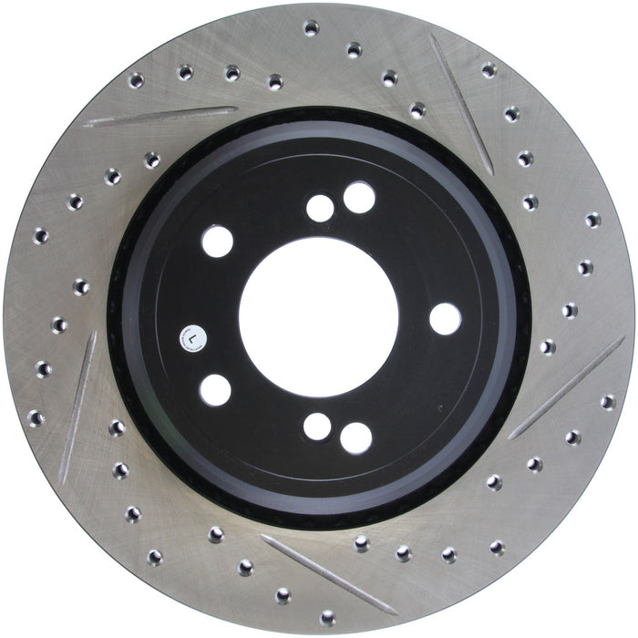 StopTech 127.34054L StopTech Sport Drilled/Slotted Brake Rotor; Rear Left - Truck Part Superstore