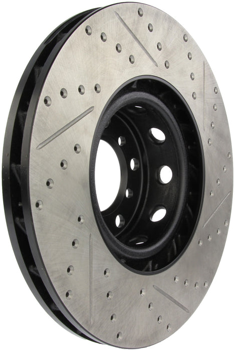 StopTech 127.34063R StopTech Sport Drilled/Slotted Brake Rotor; Front Right - Truck Part Superstore