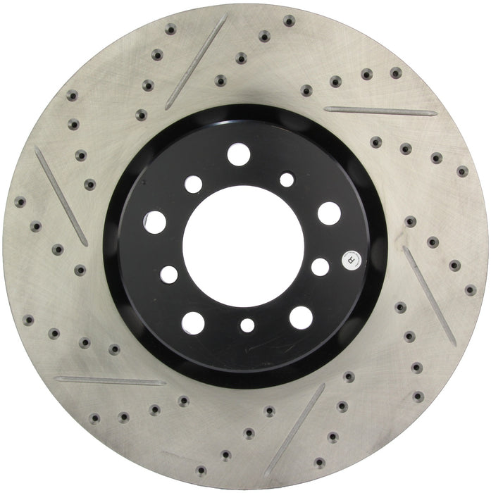 StopTech 127.34063R StopTech Sport Drilled/Slotted Brake Rotor; Front Right - Truck Part Superstore