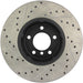 StopTech 127.34070L StopTech Sport Drilled/Slotted Brake Rotor; Front Left - Truck Part Superstore