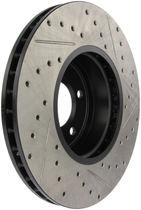 StopTech 127.34070R StopTech Sport Drilled/Slotted Brake Rotor; Front Right - Truck Part Superstore