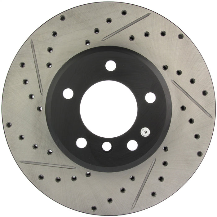 StopTech 127.34070R StopTech Sport Drilled/Slotted Brake Rotor; Front Right - Truck Part Superstore