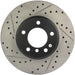 StopTech 127.34070R StopTech Sport Drilled/Slotted Brake Rotor; Front Right - Truck Part Superstore