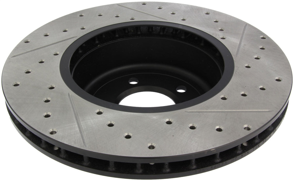 StopTech 127.34071R StopTech Sport Drilled/Slotted Brake Rotor; Front Right - Truck Part Superstore