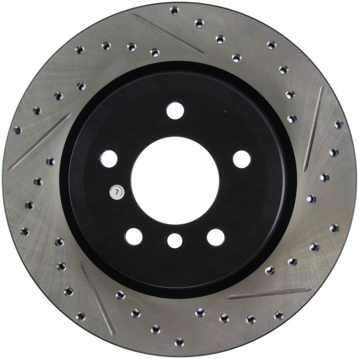 StopTech 127.34080L StopTech Sport Drilled/Slotted Brake Rotor; Rear Left - Truck Part Superstore