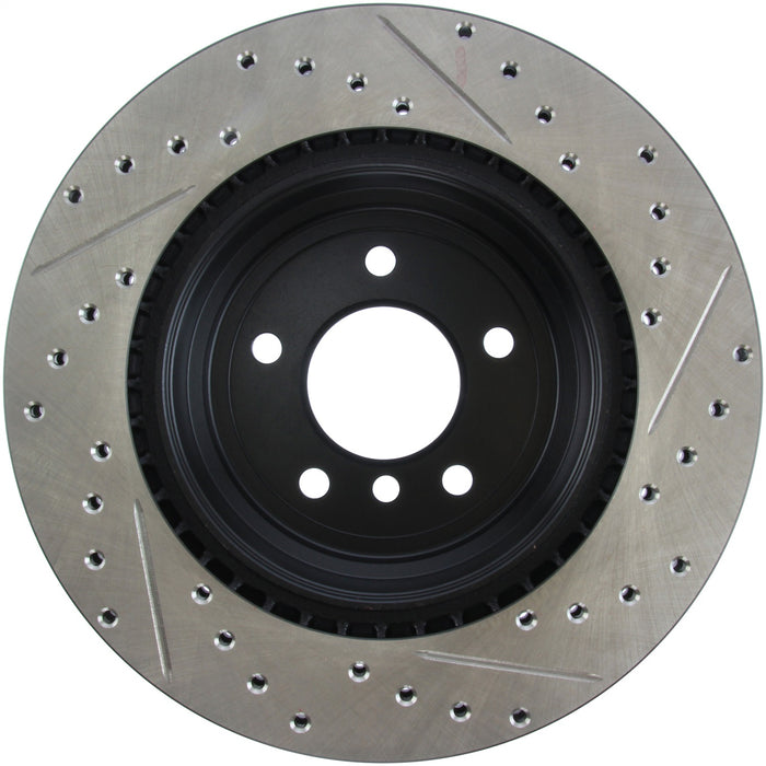 StopTech 127.34080R StopTech Sport Drilled/Slotted Brake Rotor; Rear Right - Truck Part Superstore