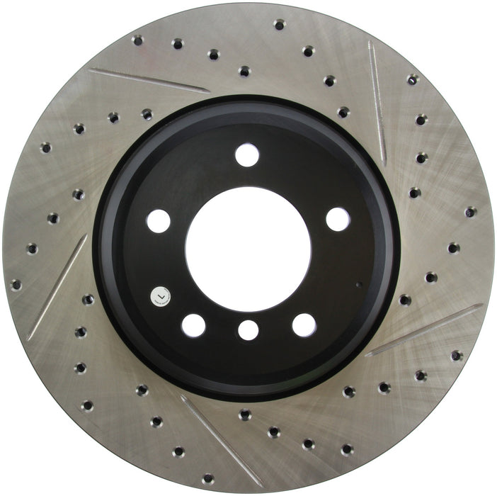 StopTech 127.34093L StopTech Sport Drilled/Slotted Brake Rotor; Front Left - Truck Part Superstore