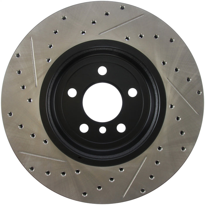 StopTech 127.34124L StopTech Sport Drilled/Slotted Brake Rotor; Front Left - Truck Part Superstore