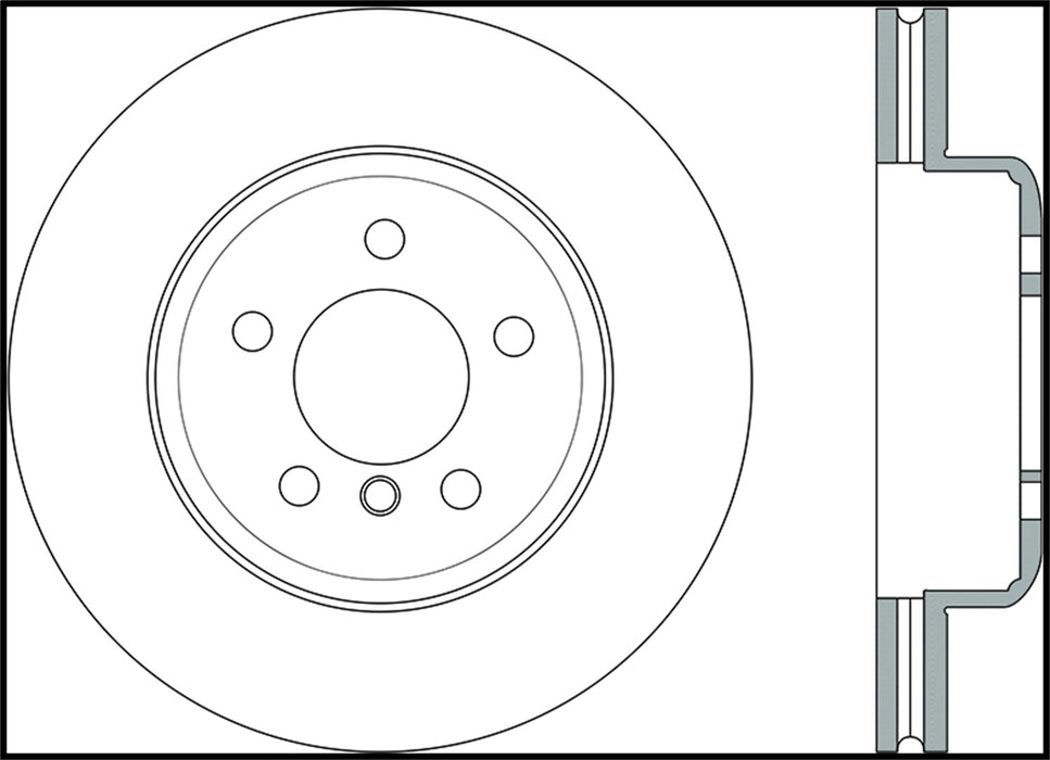 StopTech 127.34124L StopTech Sport Drilled/Slotted Brake Rotor; Front Left - Truck Part Superstore