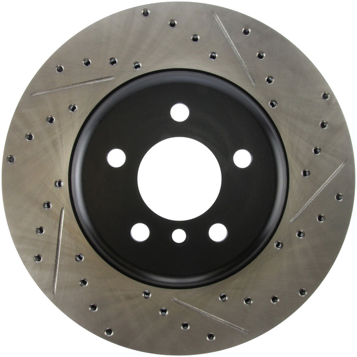 StopTech 127.34124L StopTech Sport Drilled/Slotted Brake Rotor; Front Left - Truck Part Superstore