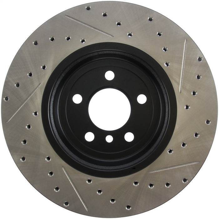 StopTech 127.34124R StopTech Sport Drilled/Slotted Brake Rotor; Front Right - Truck Part Superstore